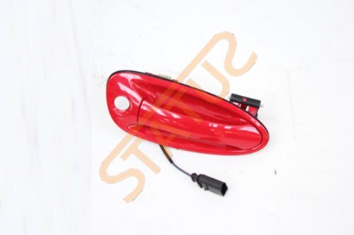 Porsche 911 997 Boxster Cayman 987 OS Right Door Handle Red Bare